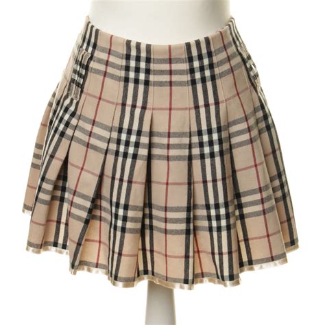 burberry plaid skirt womens|burberry pleated girls skirts.